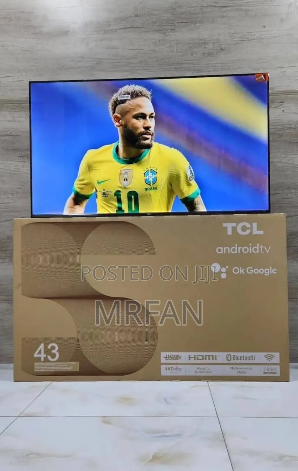 *Tcl Smart Android Tv 43-Inch Ll Bluetooth