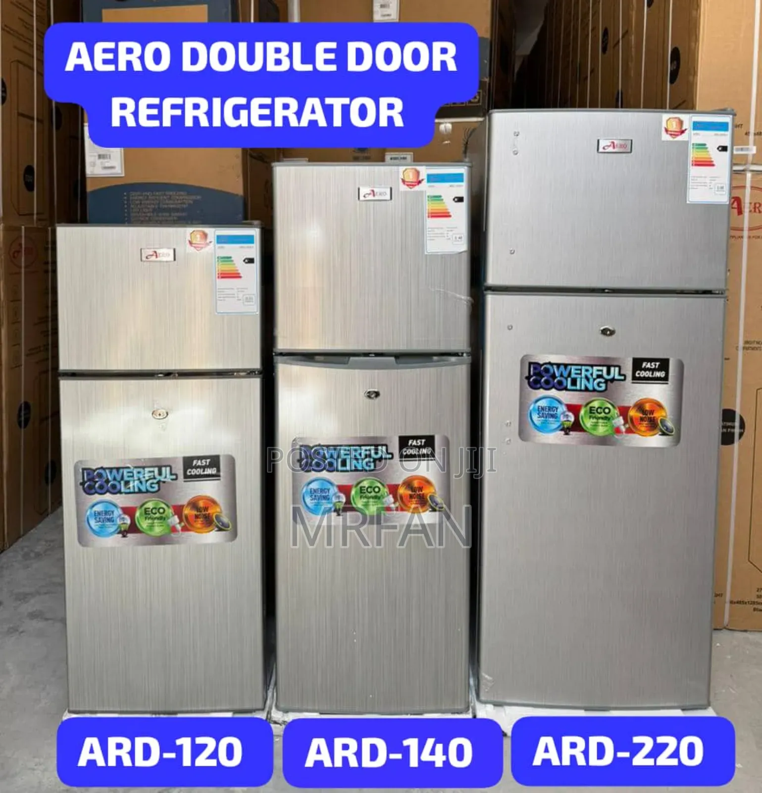 Aero Double Door Refrigerator 120