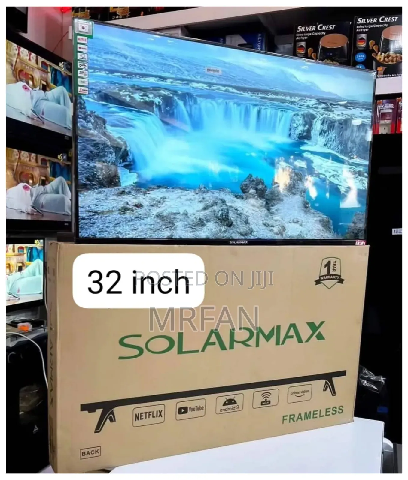 Solarmax Smart Tv 32 Inch New Office