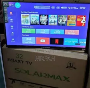 Solarmax Smart Tv 32 Inch New Office