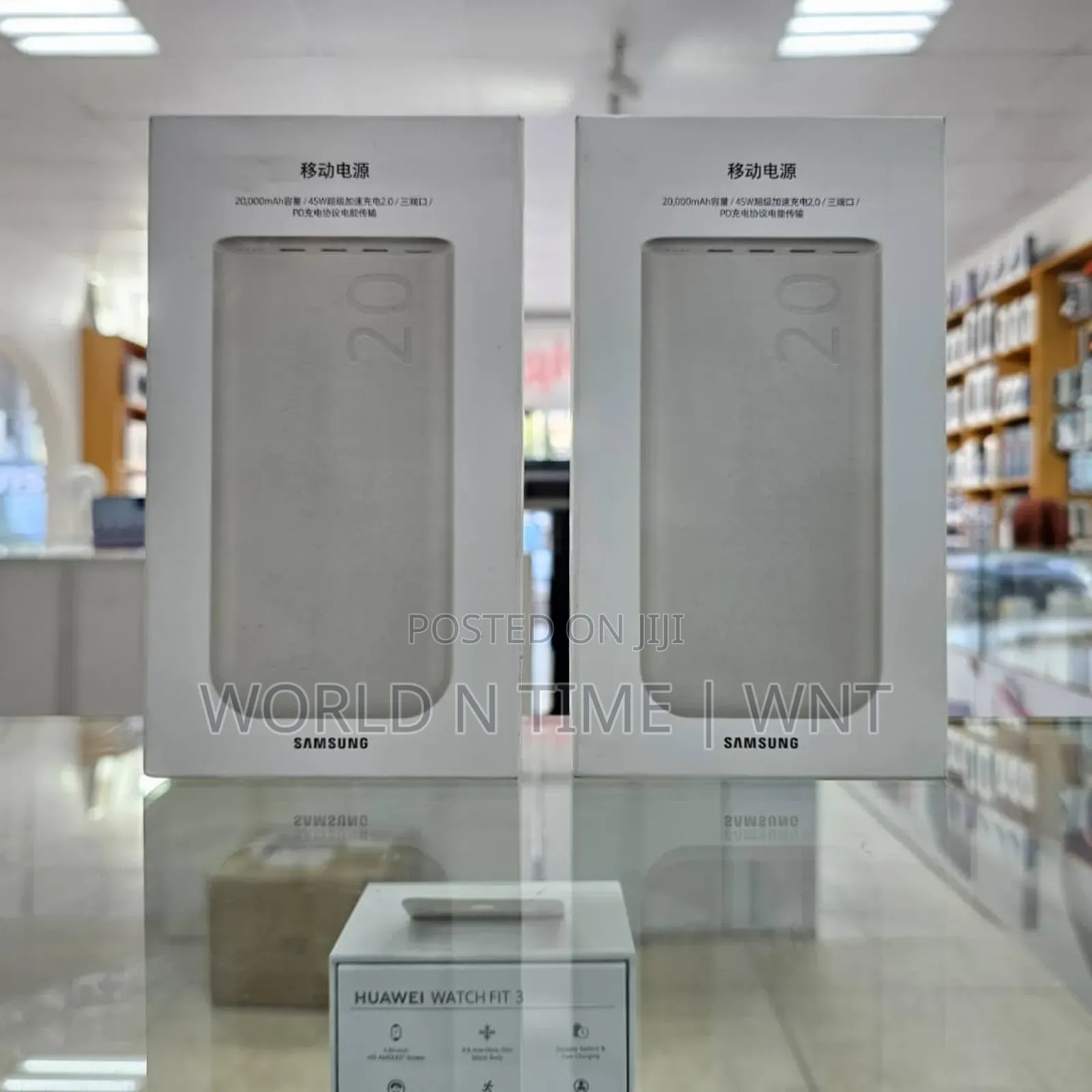 Samsung Powerbank 45w Pd 20,000mah Battery Triple Port Beige