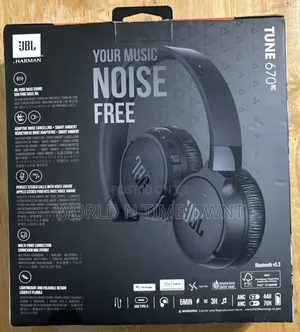 JBL Tune 670nc Noise Cancelling Wireless Headphones