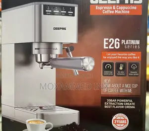 Geeprstm Espresso Cappuccino Coffee Machine E26