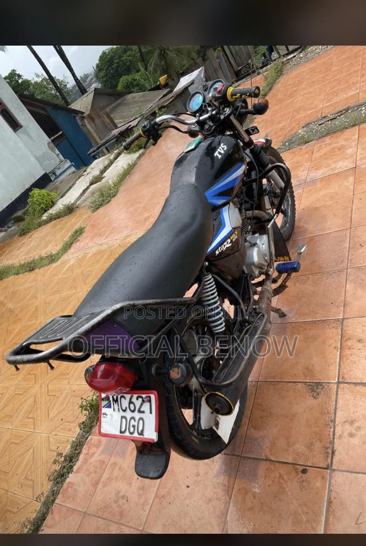 TVS HLX 125 2022 Blue