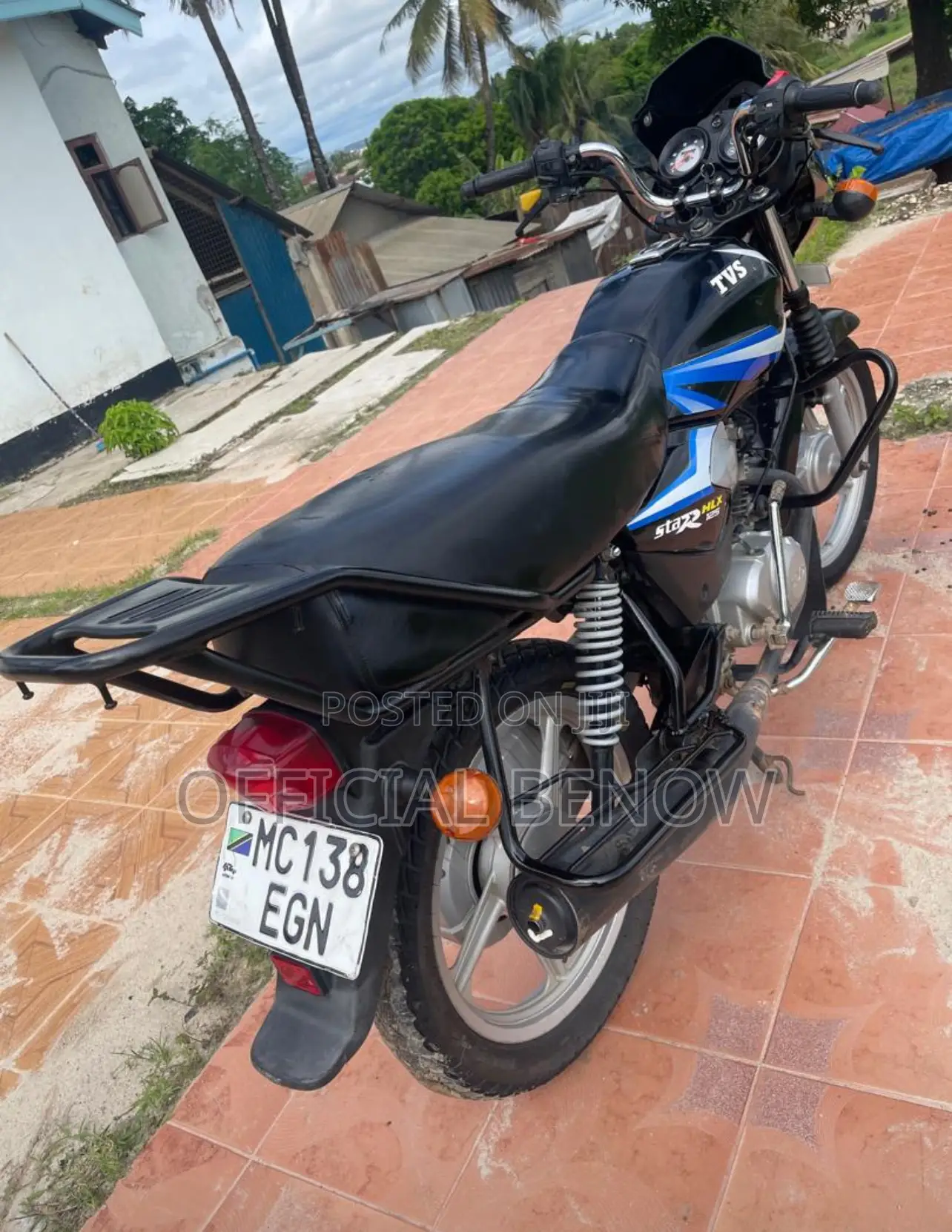 TVS HLX 125 2023 Blue