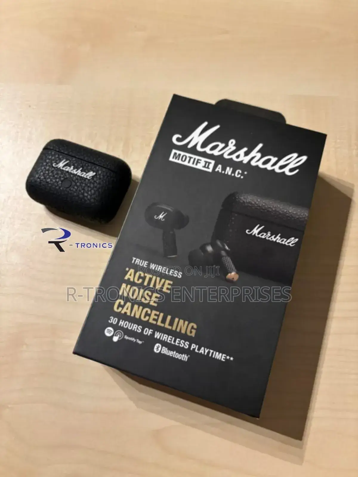 Marshall Motif Ii Wireless Active Noise-Canceling Earbuds