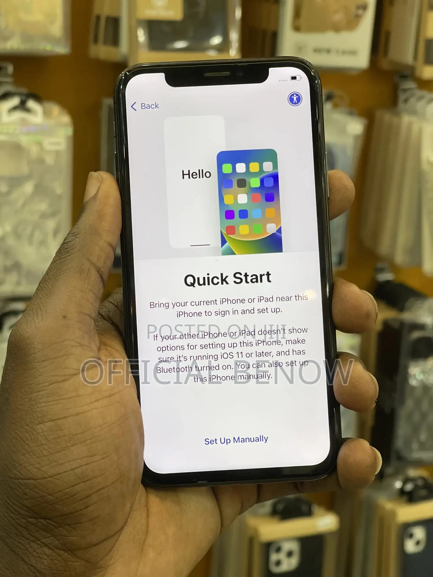 Apple iPhone X 256 GB Black