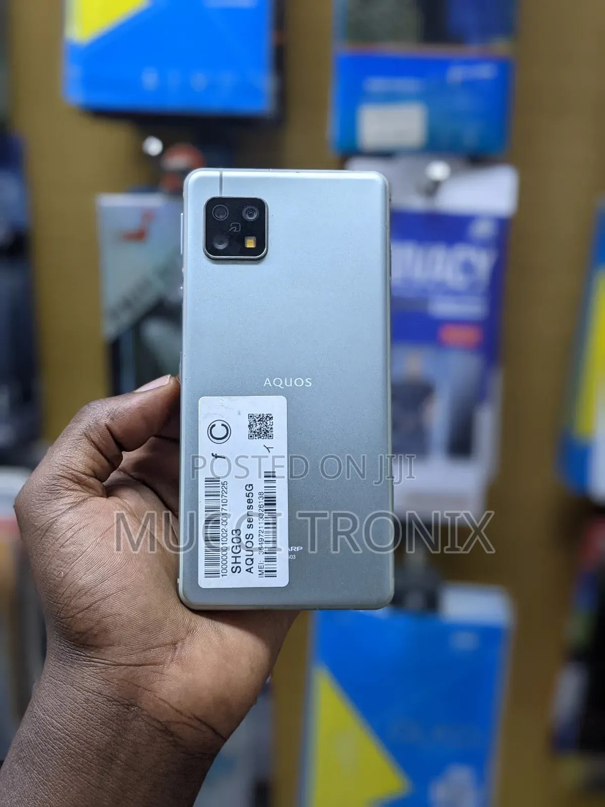 Sharp Aquos sense5G 64 GB Silver