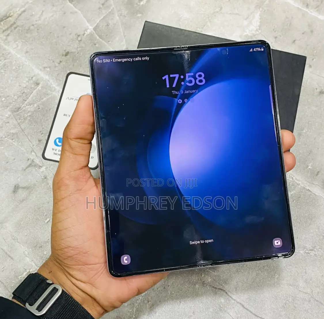 New Samsung Galaxy Z Fold 5 256 GB Blue