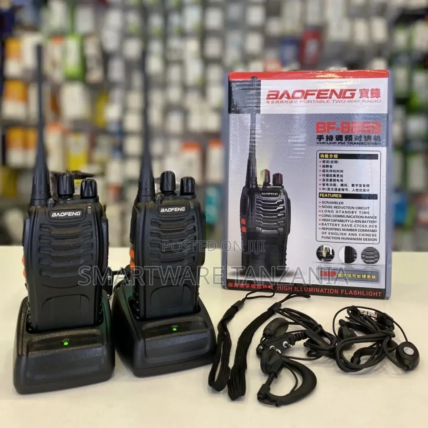 Walkie Talkies Rechargeable Long Range Two Way Radios 2 Pack