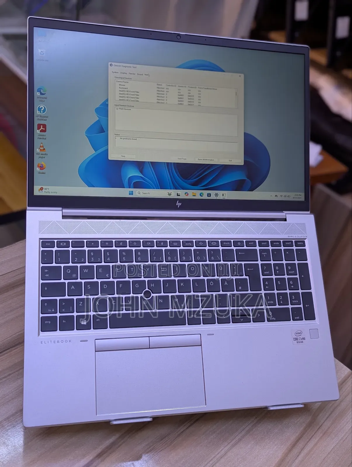 Laptop HP EliteBook 850 G8 16GB Intel Core I7 SSD 512GB
