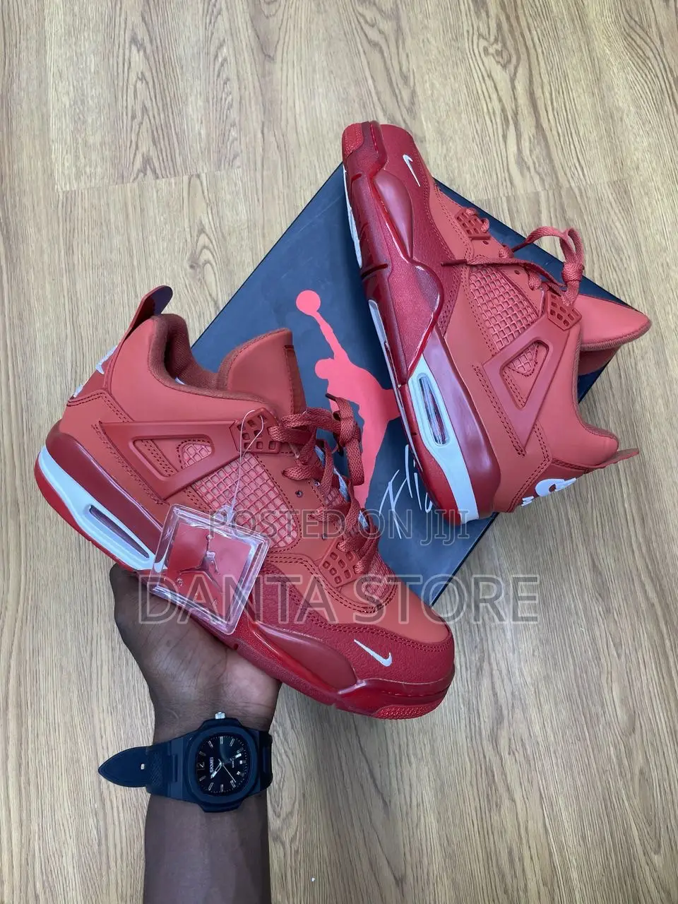 Nigel X Air Jordan 4 Retro Red