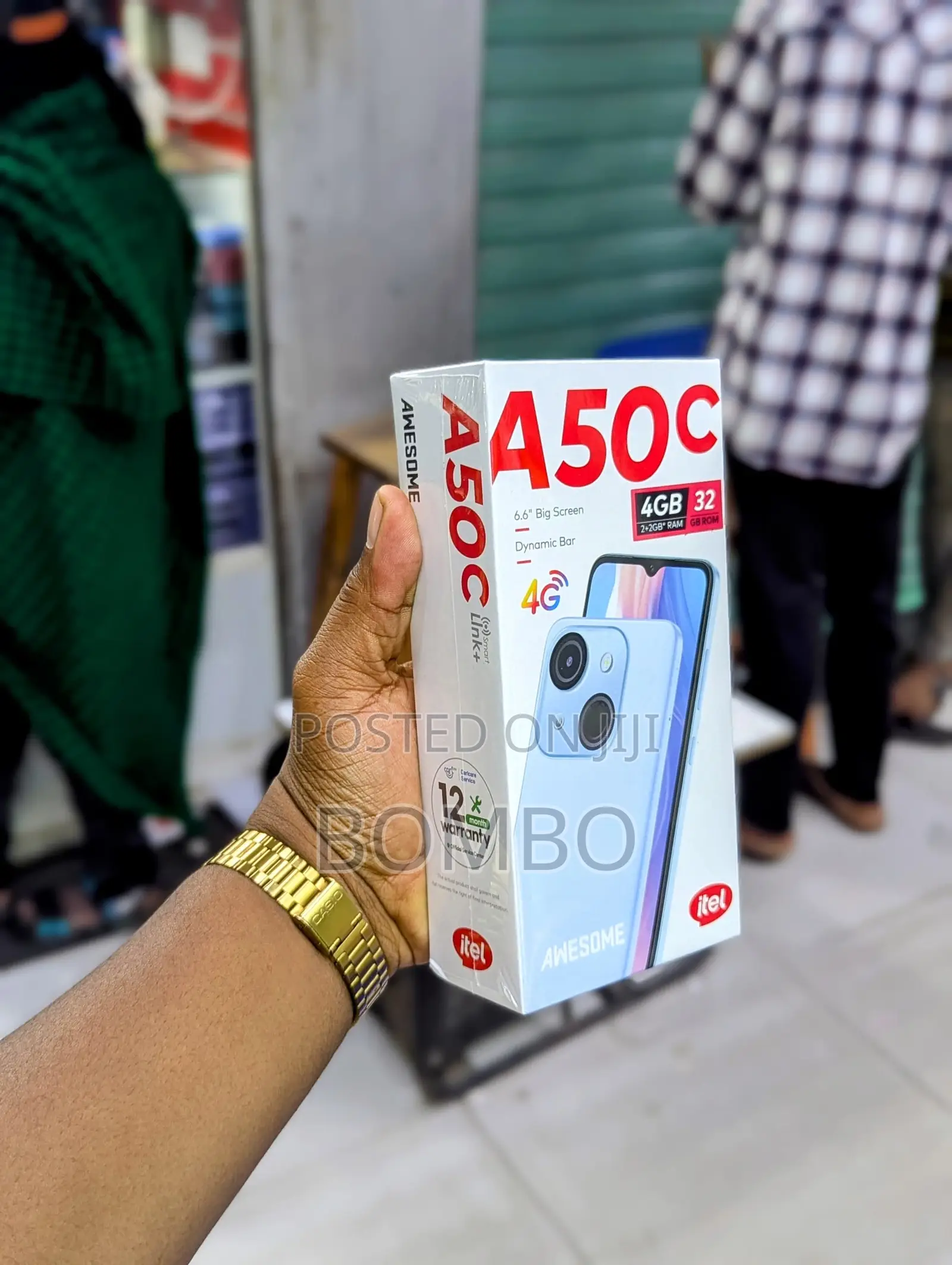 New Itel A50C 32 GB Blue