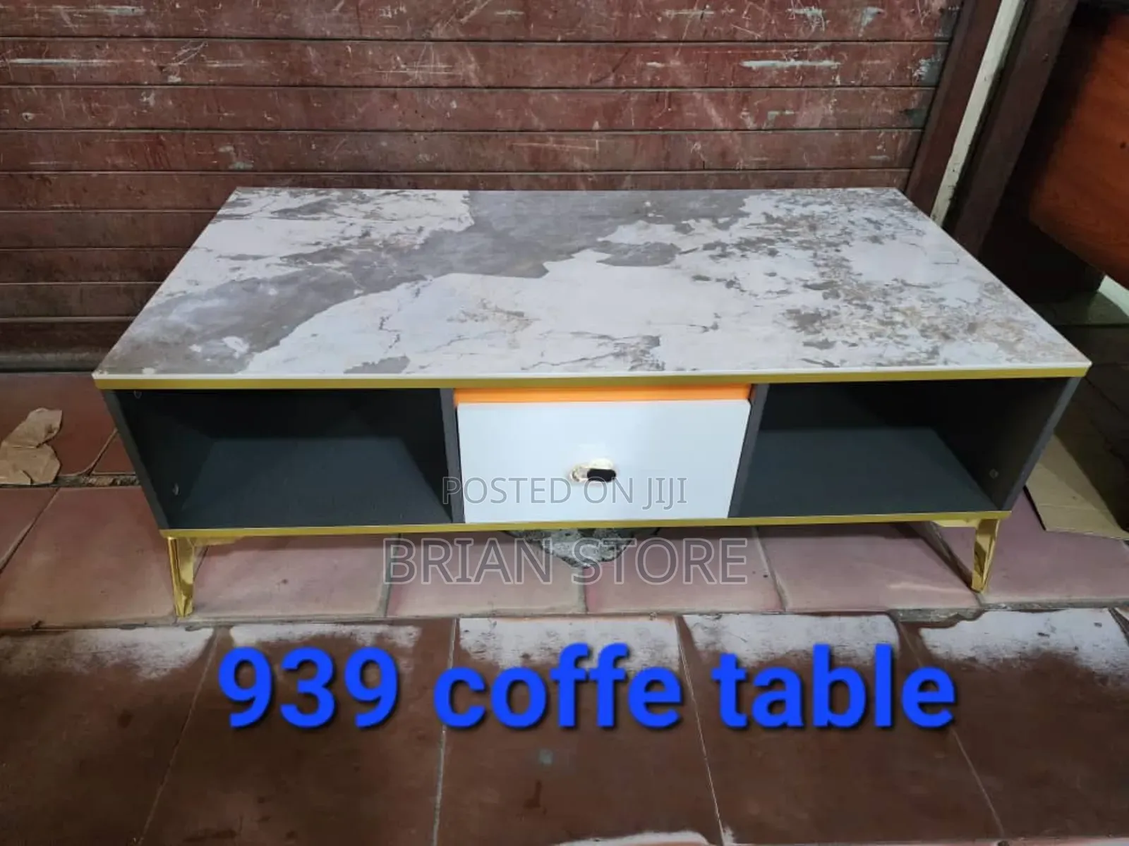 Coffee Table With Marble Surface