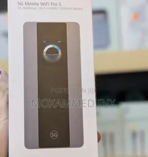 5g Mobile Wifi Pro 5 5g 3600mbps | Wi-Fi Ax3600 | 7000mah