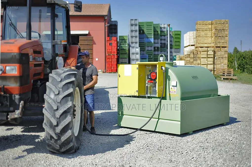 Diesel Tank Mini Fuel Station, Mini Diesel Pump, Mobile Bows