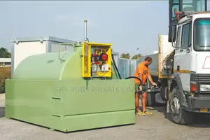 Diesel Tank Mini Fuel Station, Mini Diesel Pump, Mobile Bows