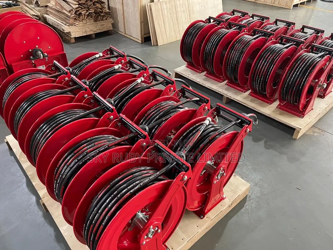 Fuel Hose Reel With Hose