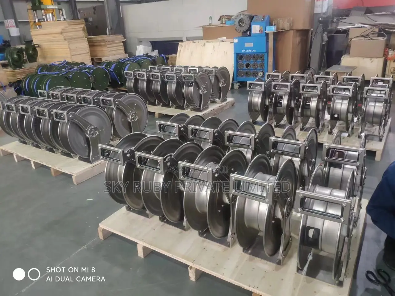 Fuel Hose Reel With Hose