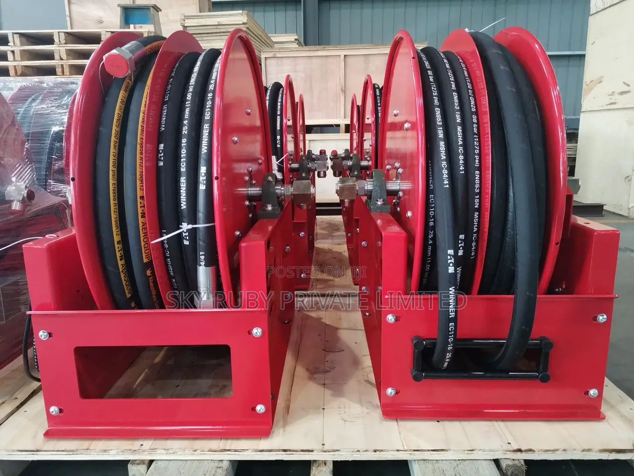 Fuel Hose Reel With Hose