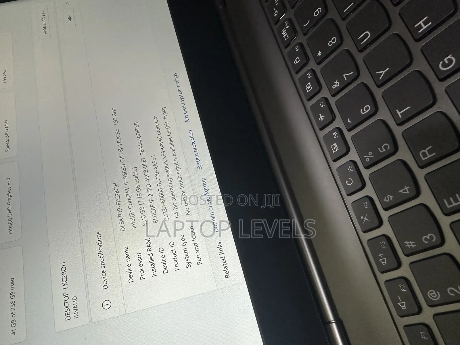 Laptop Lenovo ThinkBook 13 8GB Intel Core I7 SSD 256GB