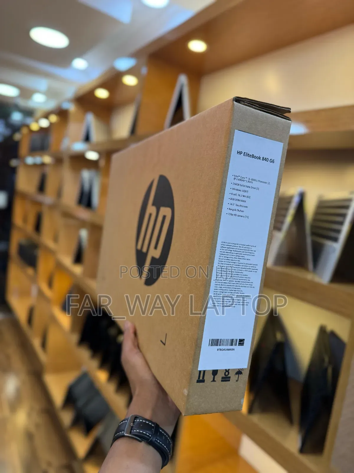 New Laptop HP EliteBook 840 G6 16GB Intel Core I7 SSD 512GB