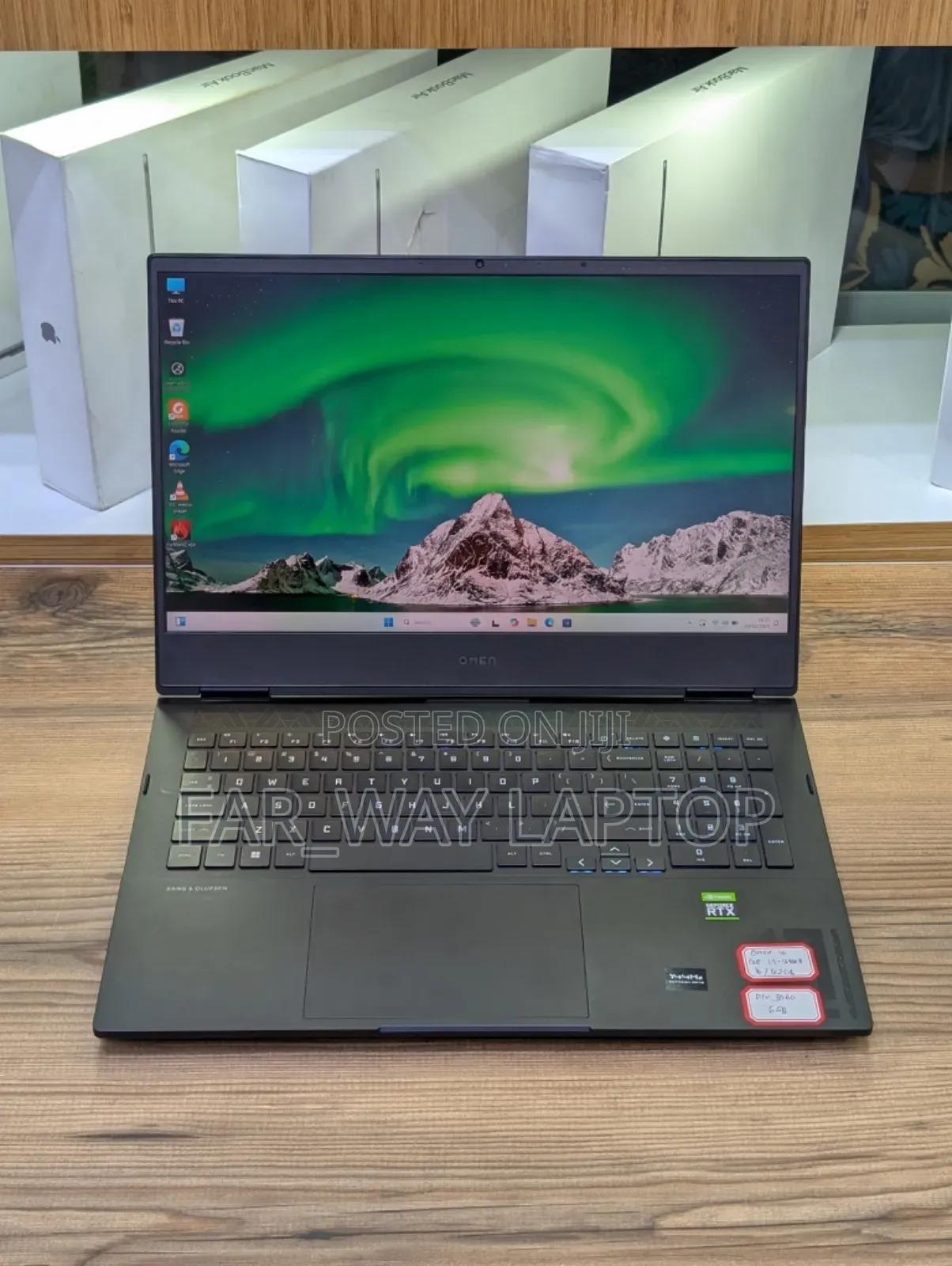 New Laptop HP Omen 16 16GB Intel Core I9 SSD 512GB
