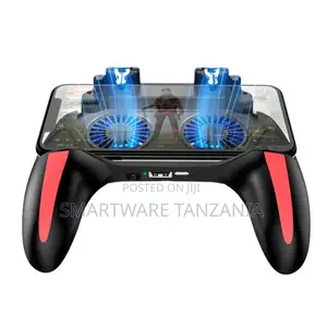 Pubg Mobile Controller With Cooling Fan, Triggers For Gaming