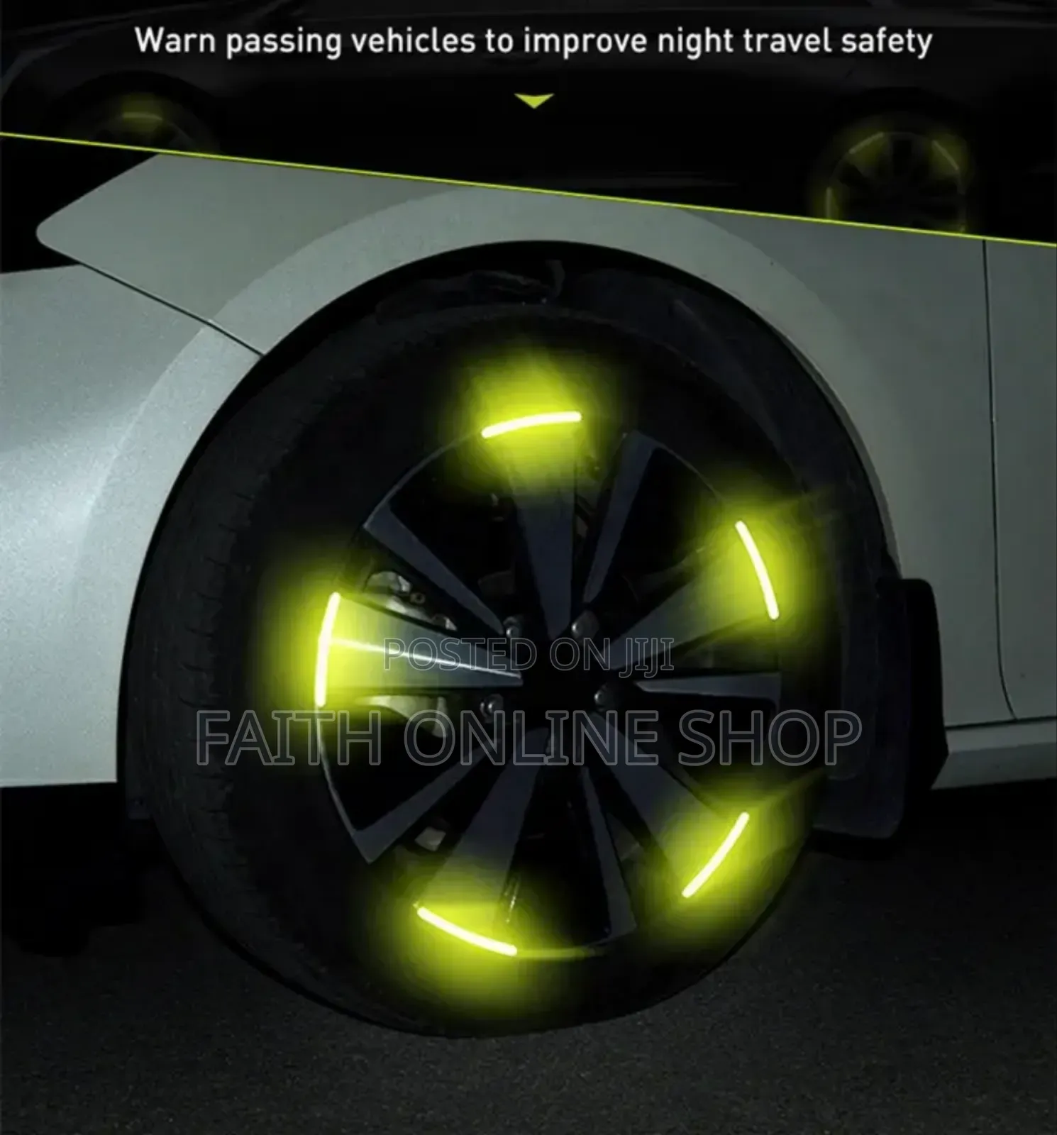 Car Tire Sticker of Reflctive 20pcs