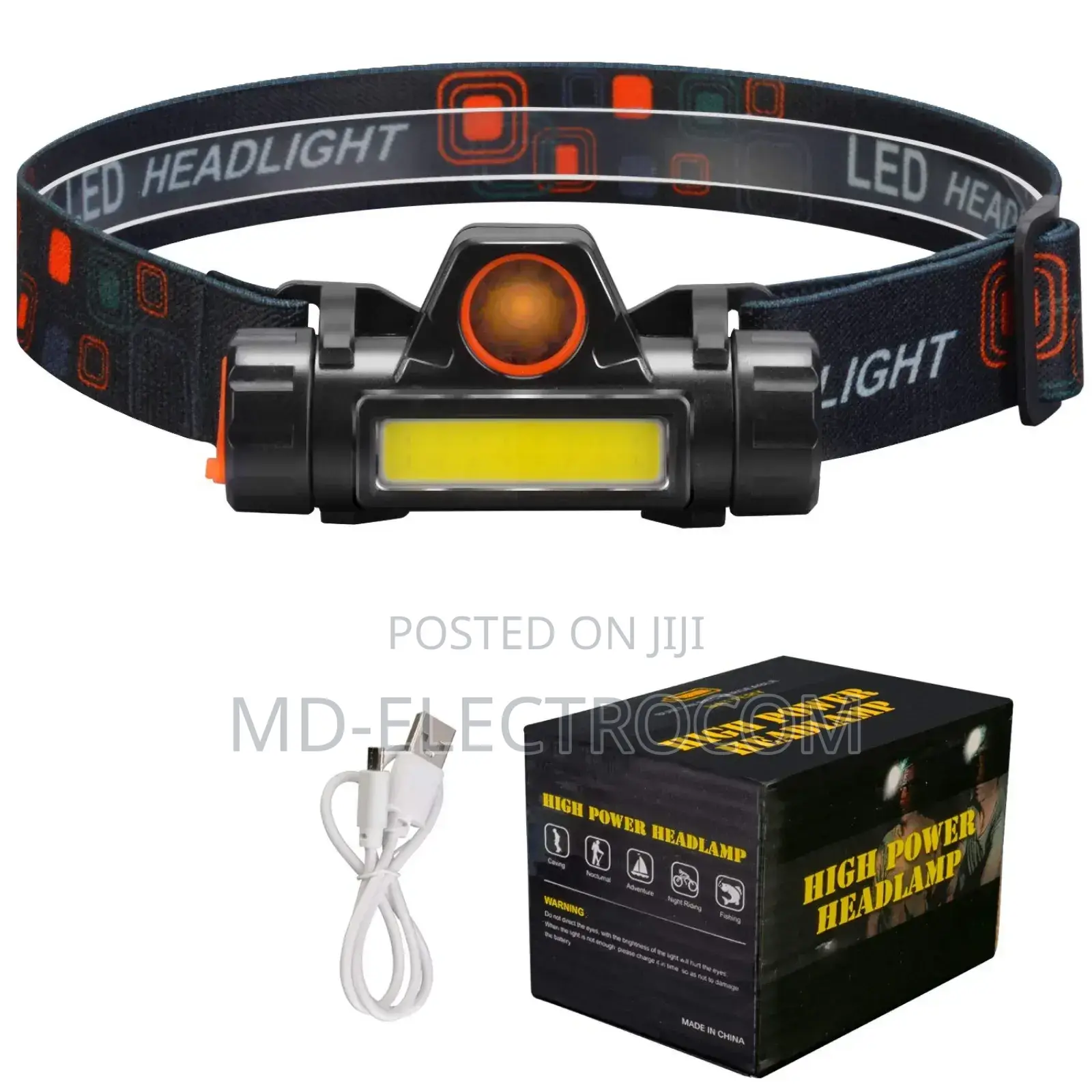 High Power Headlamp for Camping