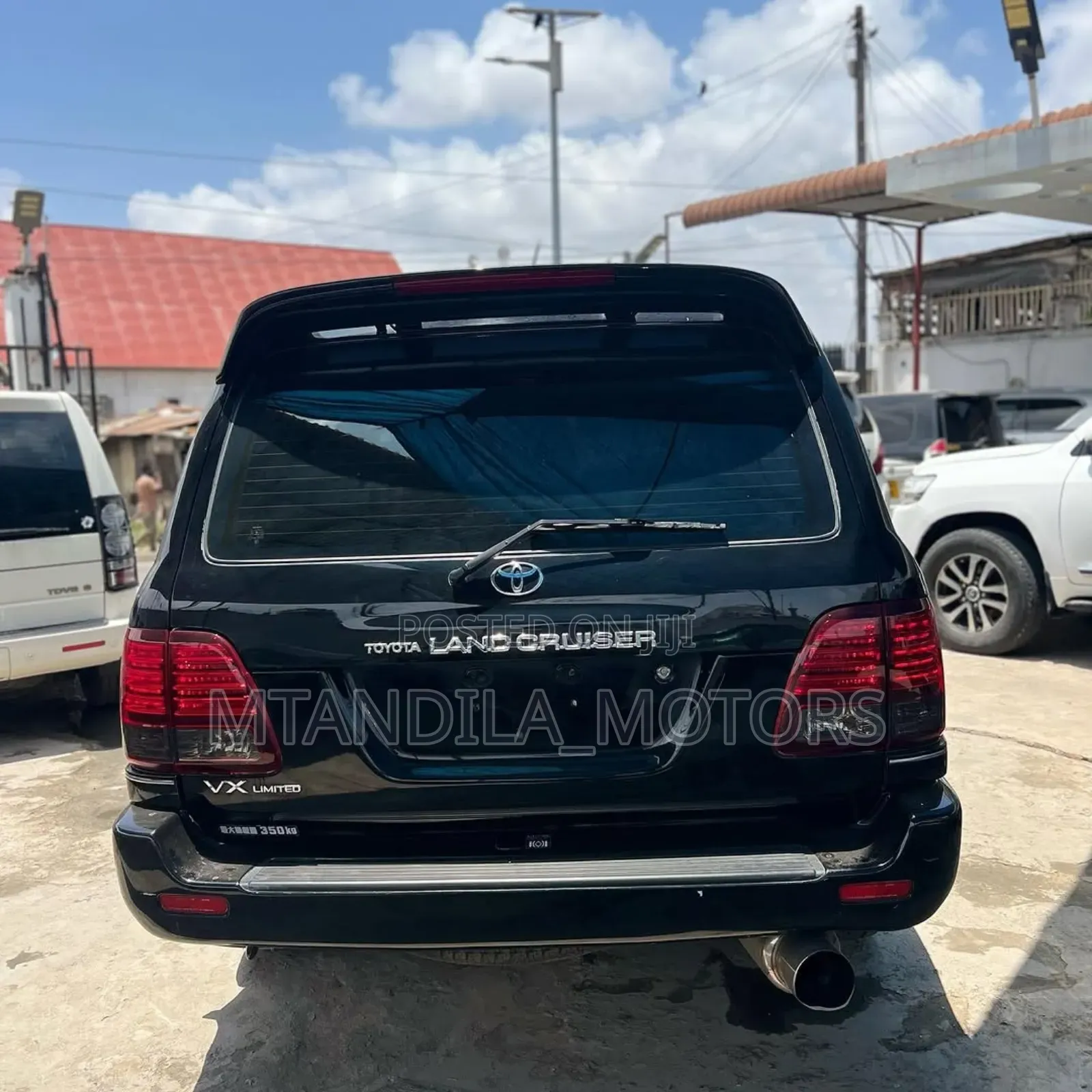 Toyota Land Cruiser 90 Automatic 2001 Black