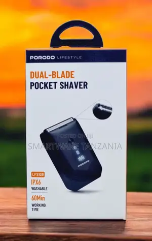 Porodo Lifestyle Dual-blade Shaver With Travel Lock - Black