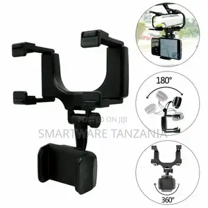 Universal Car Rearview Mirror Mobile Gps Holder Mount