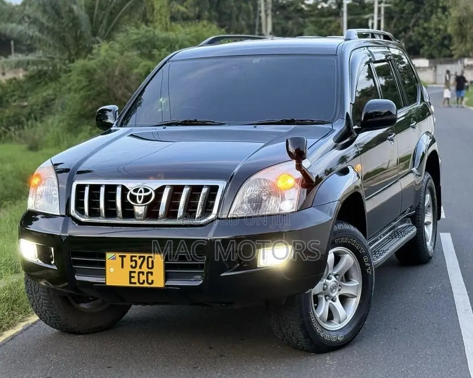Toyota Land Cruiser Prado 2005 Matt Black