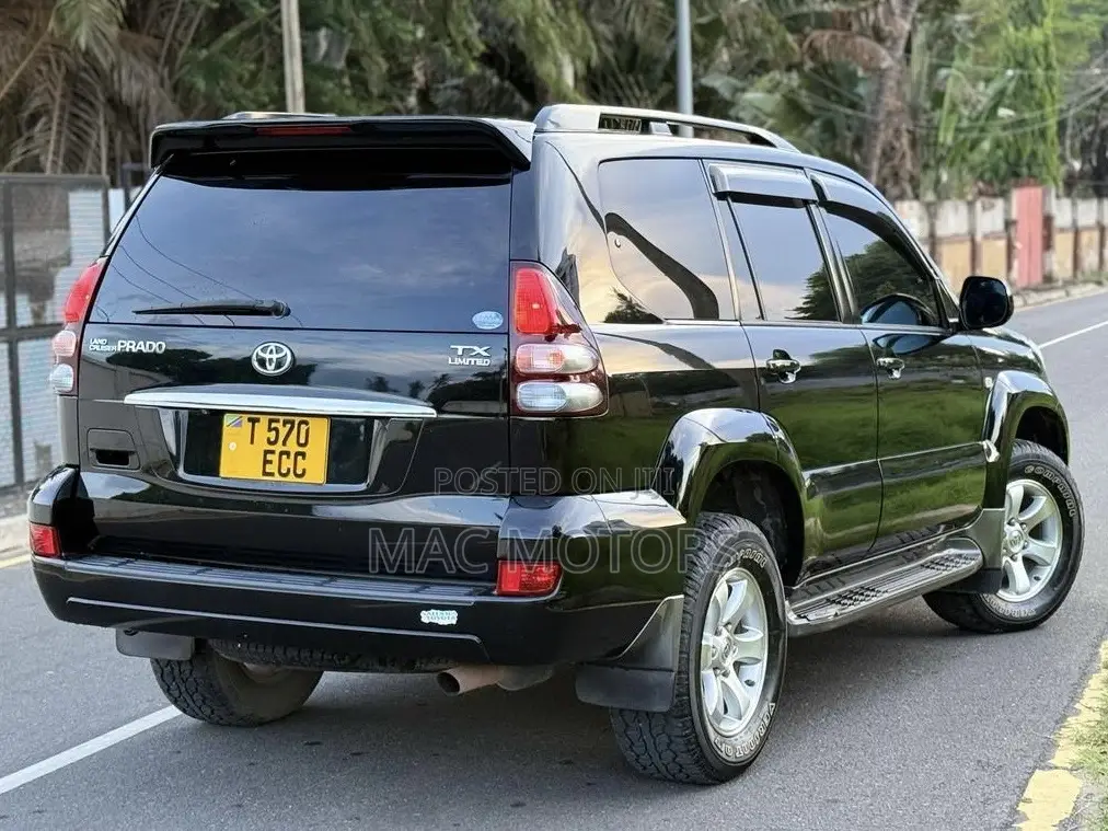Toyota Land Cruiser Prado 2005 Matt Black