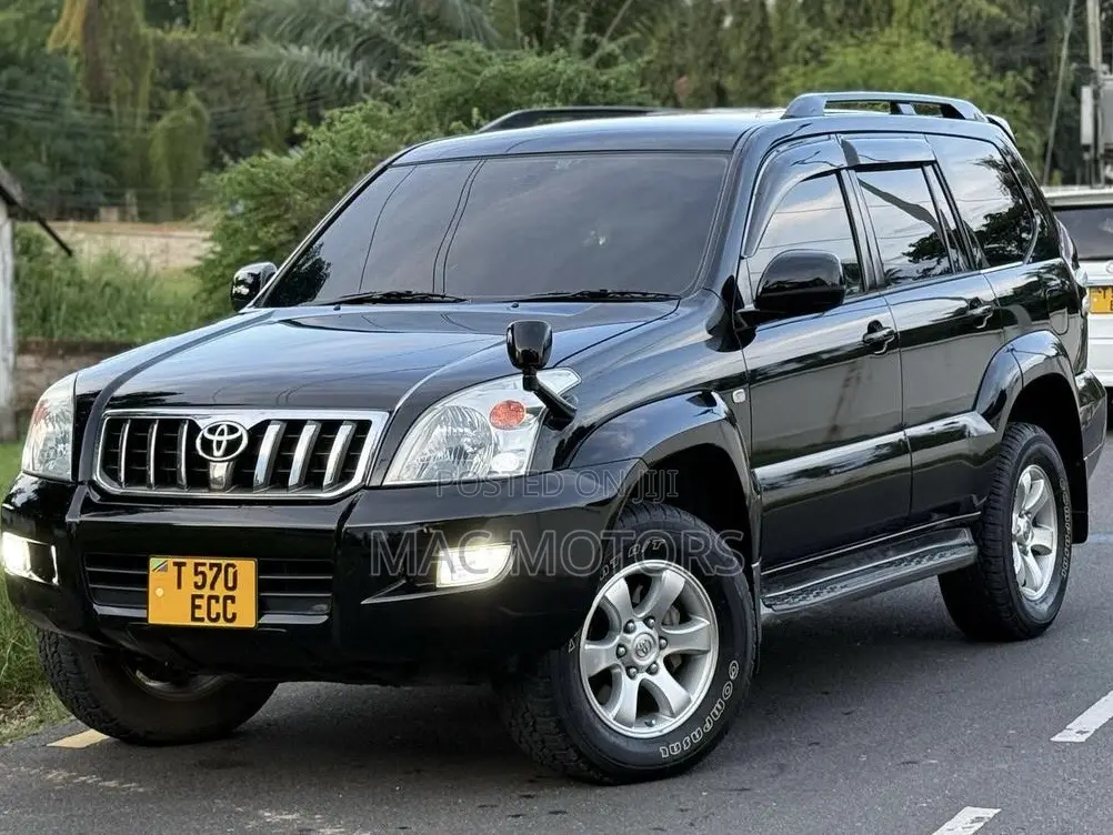 Toyota Land Cruiser Prado 2005 Matt Black