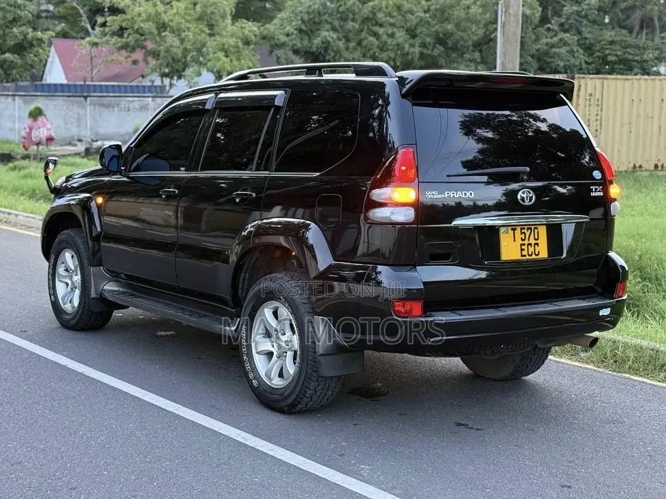 Toyota Land Cruiser Prado 2005 Matt Black