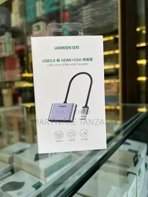 Ugreen Usb 3.0 To Hdmi+Vga Adapter Hdmi 1.3 And Vga1.2