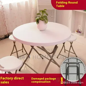 Foldable Round Table+Viti 4