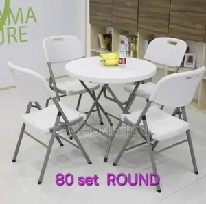 Foldable Round Table+Viti 4