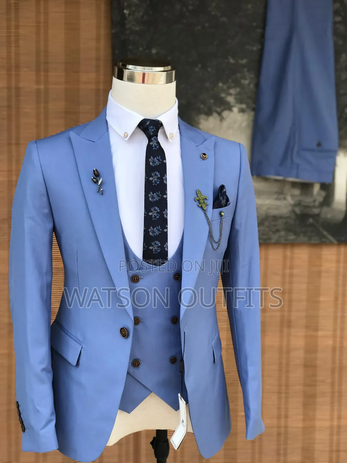 Men's Suit Smart of Skyblue Color