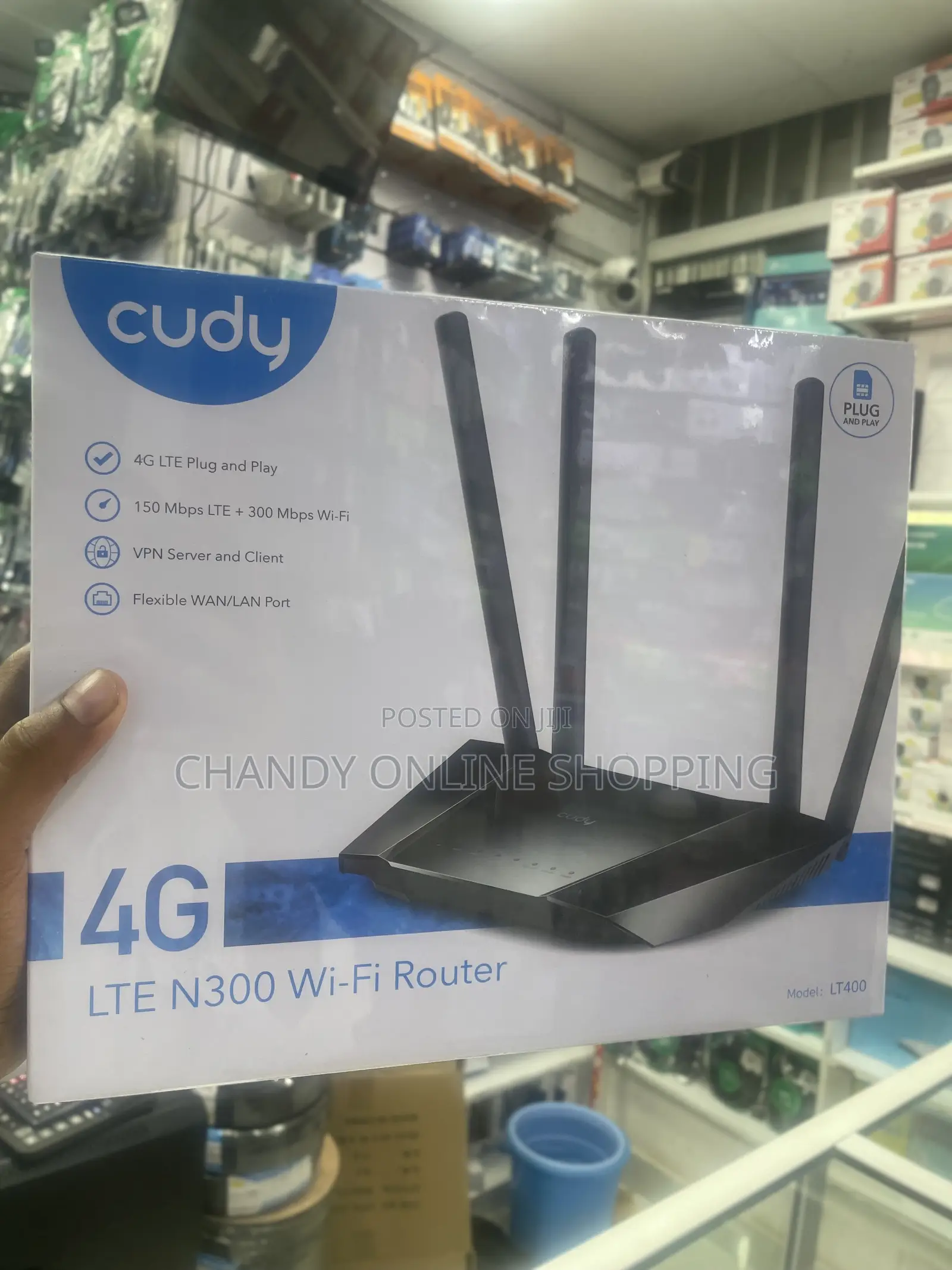 Cudy N300 Wifi Unlocked 4g Lte Modem Router Sim Card Slot,