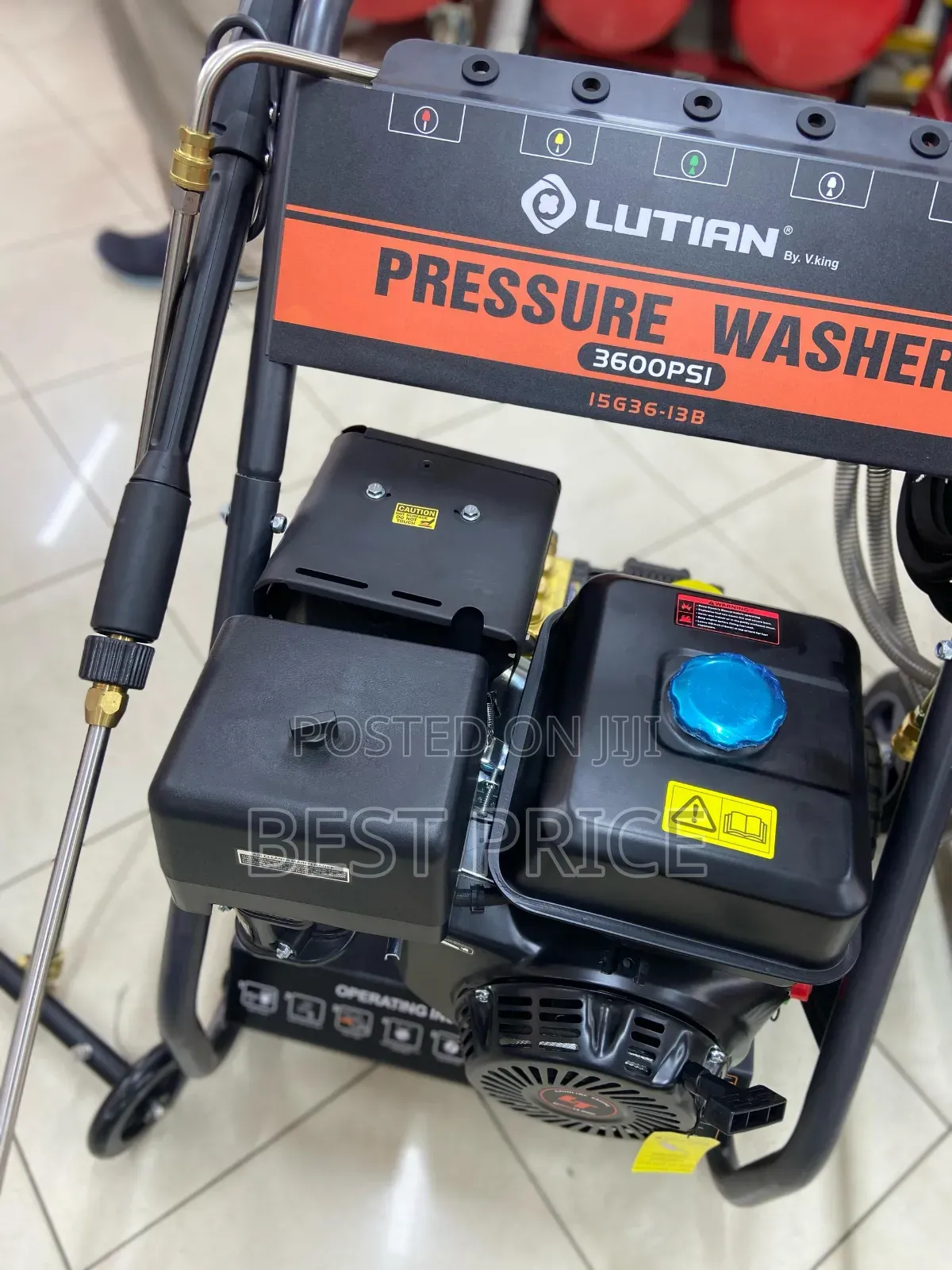 Lutian Petrol Pressure Washer 3600psi