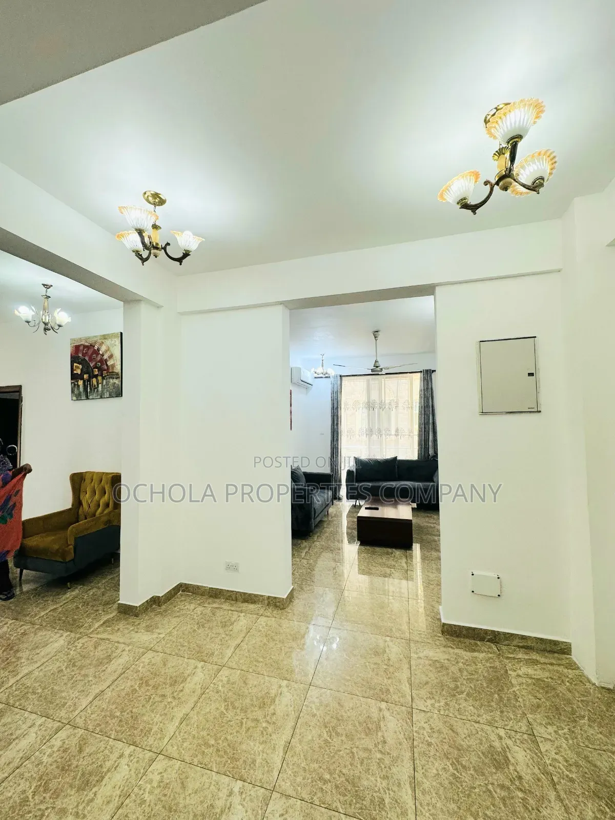 Furnished 3bdrm Apartment in Masaki for rent