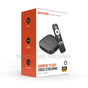 Porodo Android Tv Box 1080p 2gb Ram 8gb Rom Support