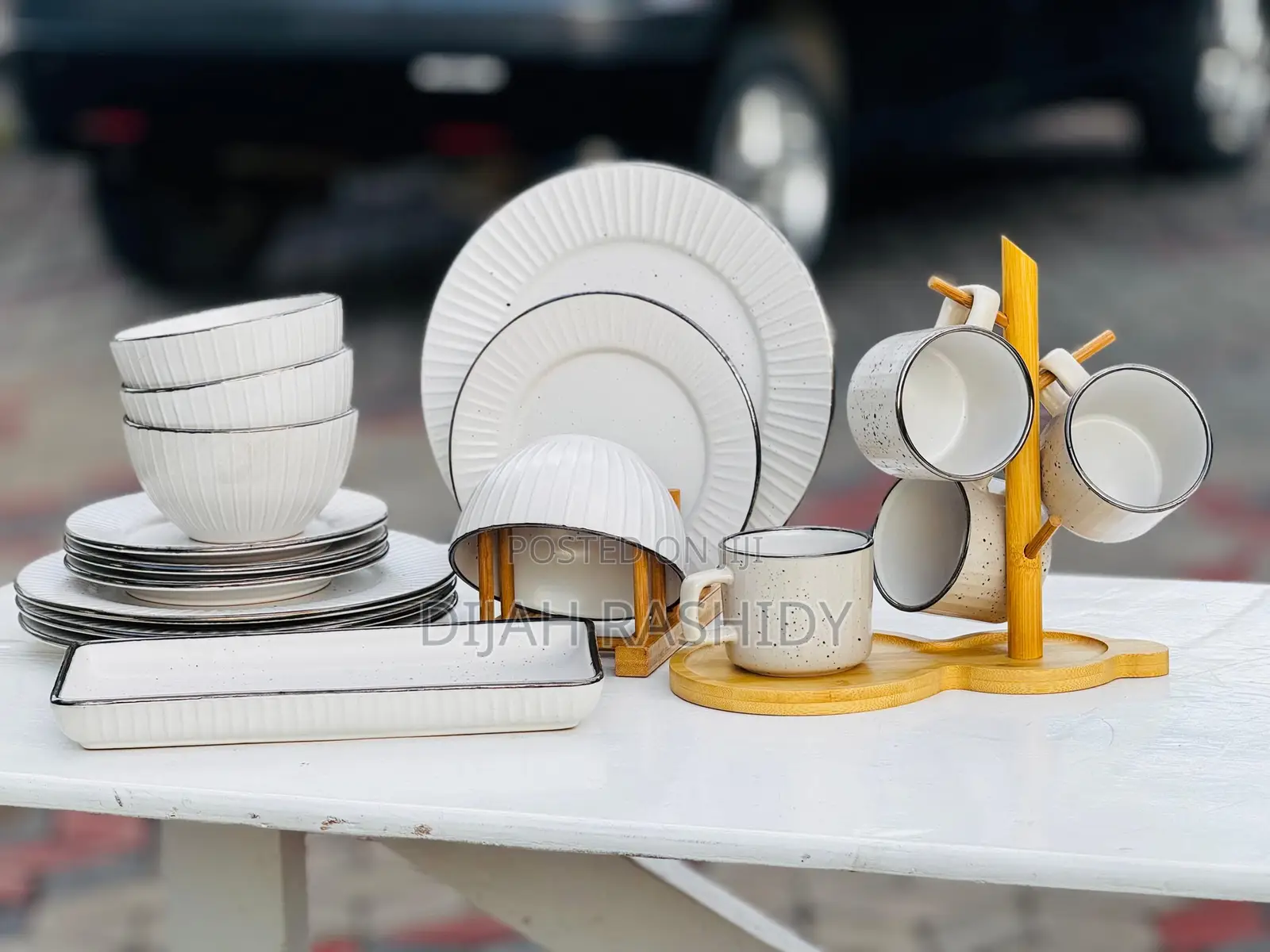 Dinner Set Plate /4:4:4:4 Na Plater