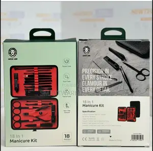 Green Lion 18 In 1 Manicure Travel Cutter, Manicure Set