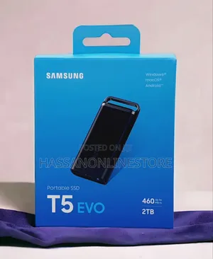 Samsung 2tb T5 Evo Usb 3.2 Gen 1 Portable SSD 460mb/S