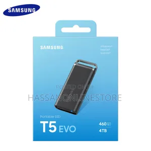 Samsung 4tb T5 Evo Usb 3.2 Gen 1 Portable SSD 460mb/S