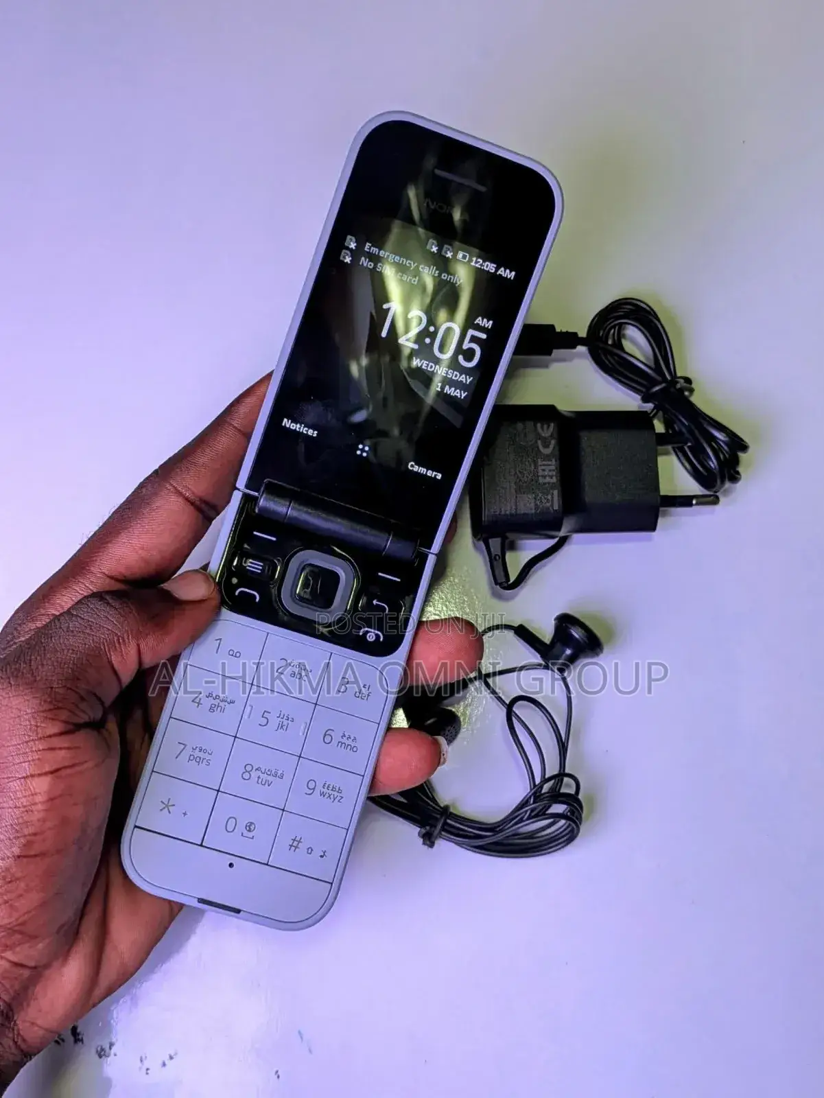 New Nokia 2720 Flip 512 GB Gray